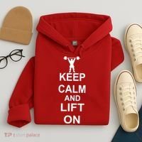 Keep Calm And Lift On Hoodie thumb 4