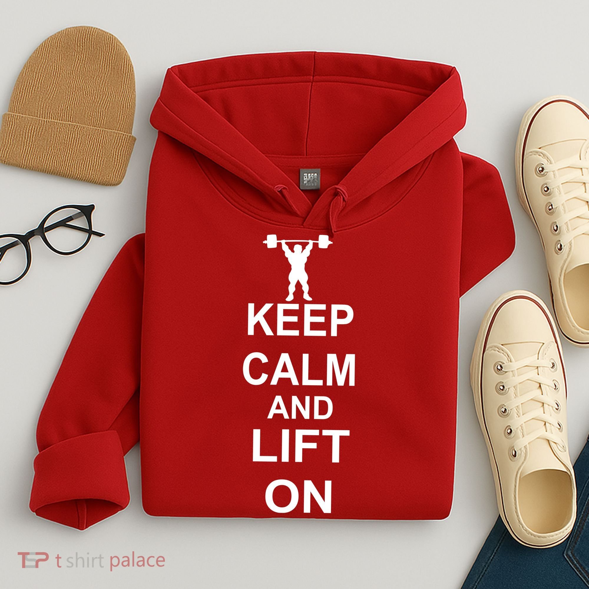 Keep Calm And Lift On Hoodie