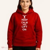 Keep Calm And Lift On Hoodie thumb 5