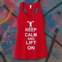 Keep Calm And Lift On Women's Tank Top thumb 3
