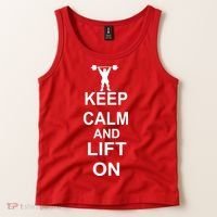 Keep Calm And Lift On Tank Top thumb 2
