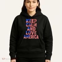 Keep Calm and Love America Hoodie thumb 5