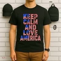 Keep Calm and Love America T-Shirt thumb 6