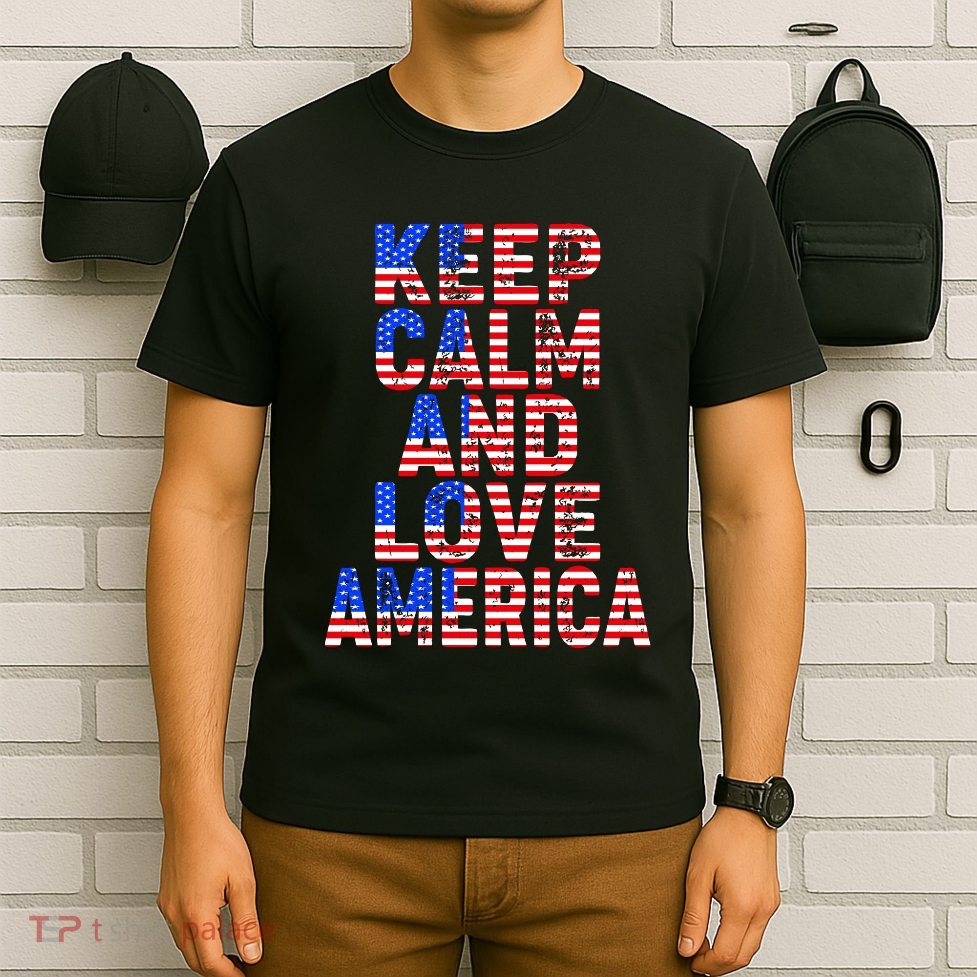 Keep Calm and Love America T-Shirt