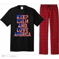 Keep Calm and Love America Pajama Set thumb 0