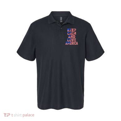 Keep Calm and Love America Polo
