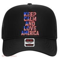 Keep Calm and Love America Hat thumb 0