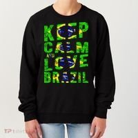 Keep Calm and Love Brazil Women's Sweatshirt thumb 0