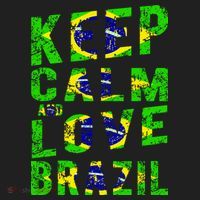 Keep Calm and Love Brazil Beanie thumb 2