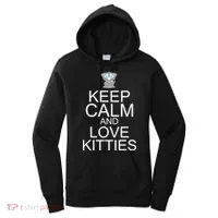 Keep Calm And Love Kitties Women's Hoodie thumb 0