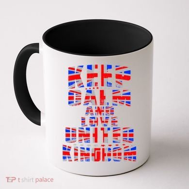 Keep Calm and Love United Kingdom Coffee Mug