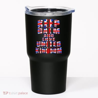 Keep Calm and Love United Kingdom Tumbler