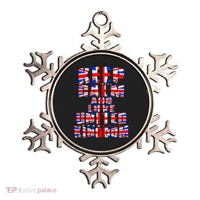 Keep Calm and Love United Kingdom Ornament