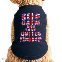 Keep Calm and Love United Kingdom Doggie Tank thumb 0