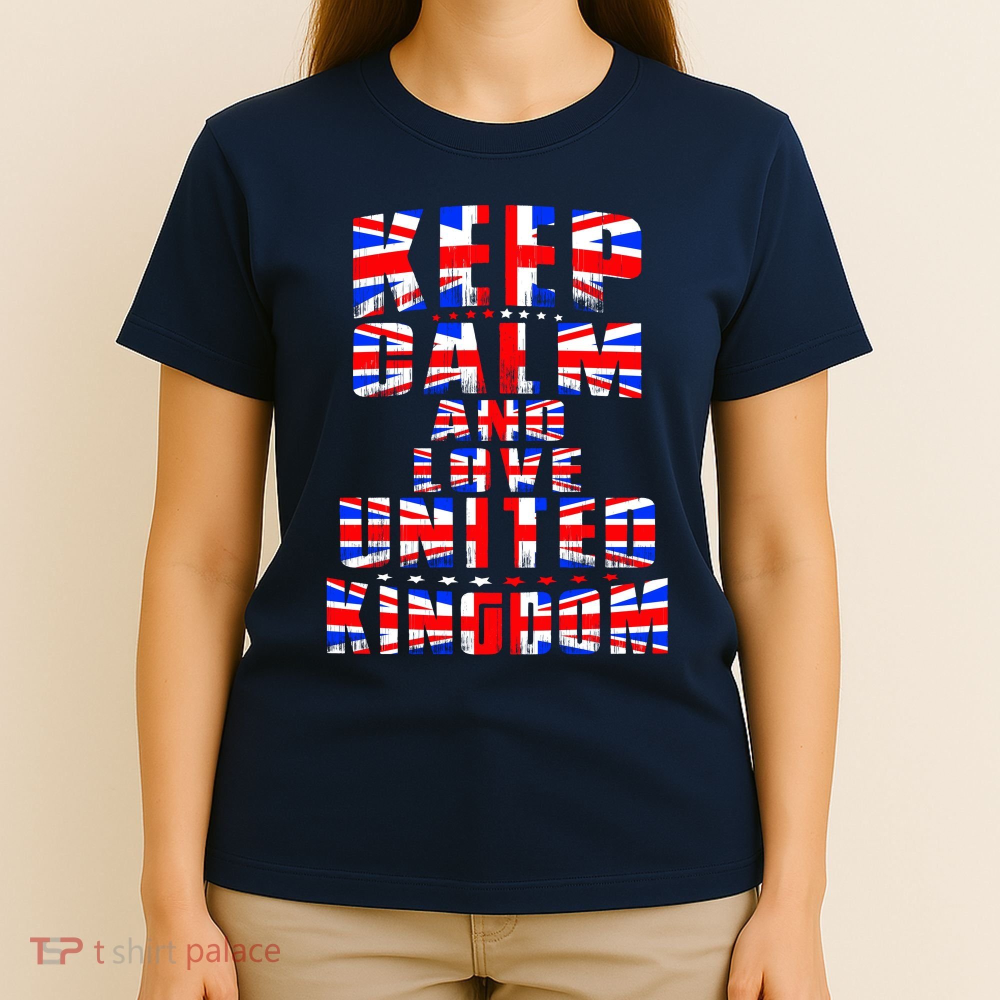 Keep Calm and Love United Kingdom T-Shirt
