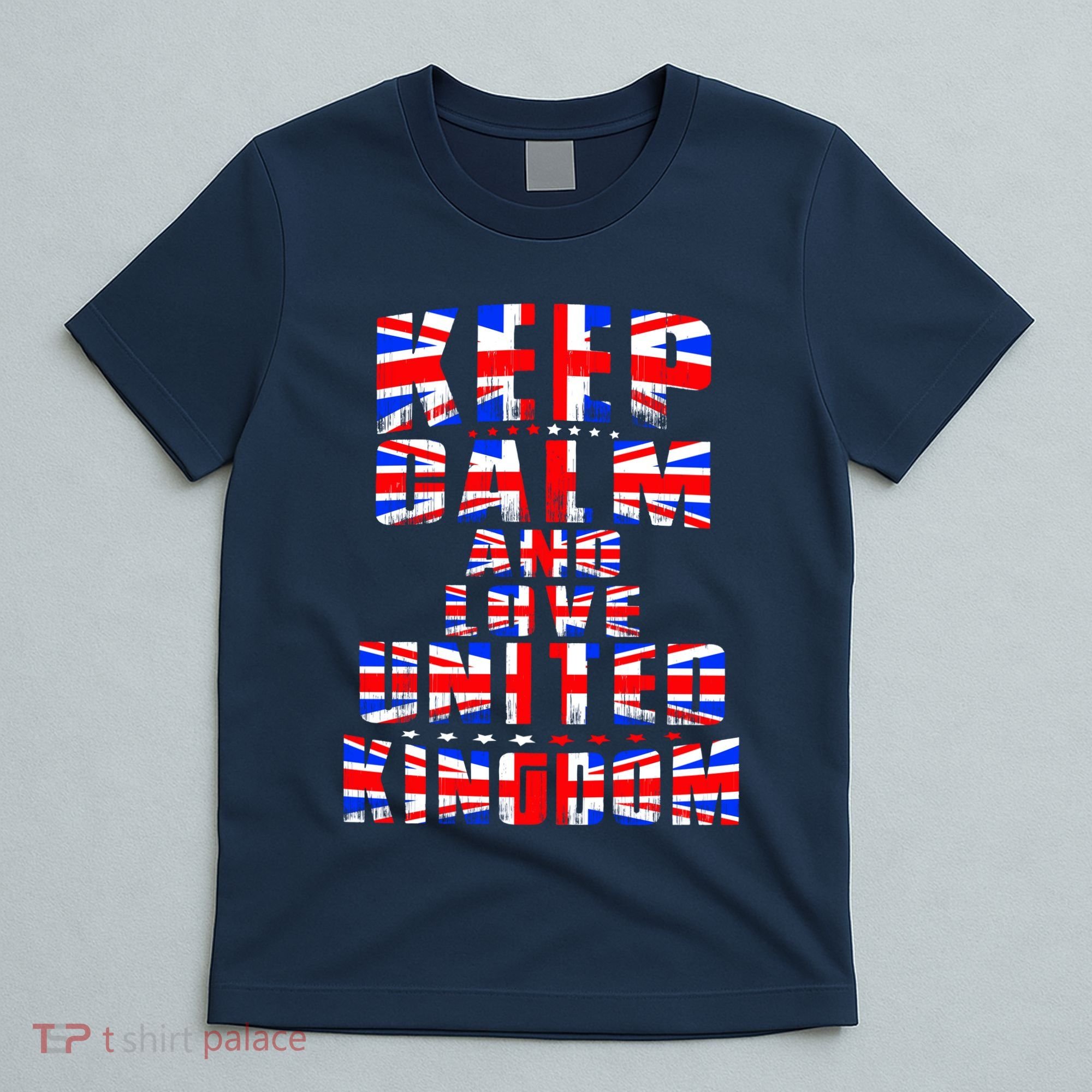 Keep Calm and Love United Kingdom T-Shirt