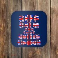 Keep Calm and Love United Kingdom Coaster thumb 0