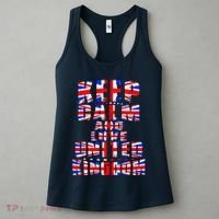 Keep Calm and Love United Kingdom Women's Tank Top thumb 3