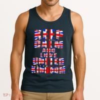 Keep Calm and Love United Kingdom Tank Top thumb 3