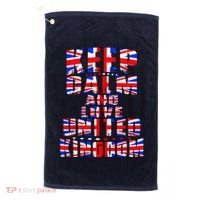 Keep Calm and Love United Kingdom Golf Towel thumb 0