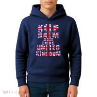 Keep Calm and Love United Kingdom Kids Hoodie thumb 4