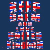 Keep Calm and Love United Kingdom Kids Hoodie thumb 5