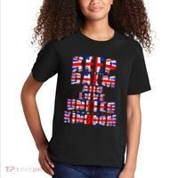 Keep Calm and Love United Kingdom Kids T-Shirt thumb 2