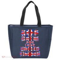 Keep Calm and Love United Kingdom Tote Bag thumb 0