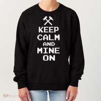 Keep Calm And Mine On Women's Sweatshirt thumb 0