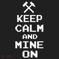 Keep Calm And Mine On Women's Sweatshirt thumb 2