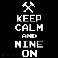 Keep Calm And Mine On Baby Bodysuit thumb 2