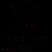 Keep Calm And Mustache On Coffee Mug thumb 5