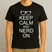 Keep Calm and Nerd On T-Shirt thumb 3
