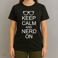 Keep Calm and Nerd On T-Shirt thumb 4