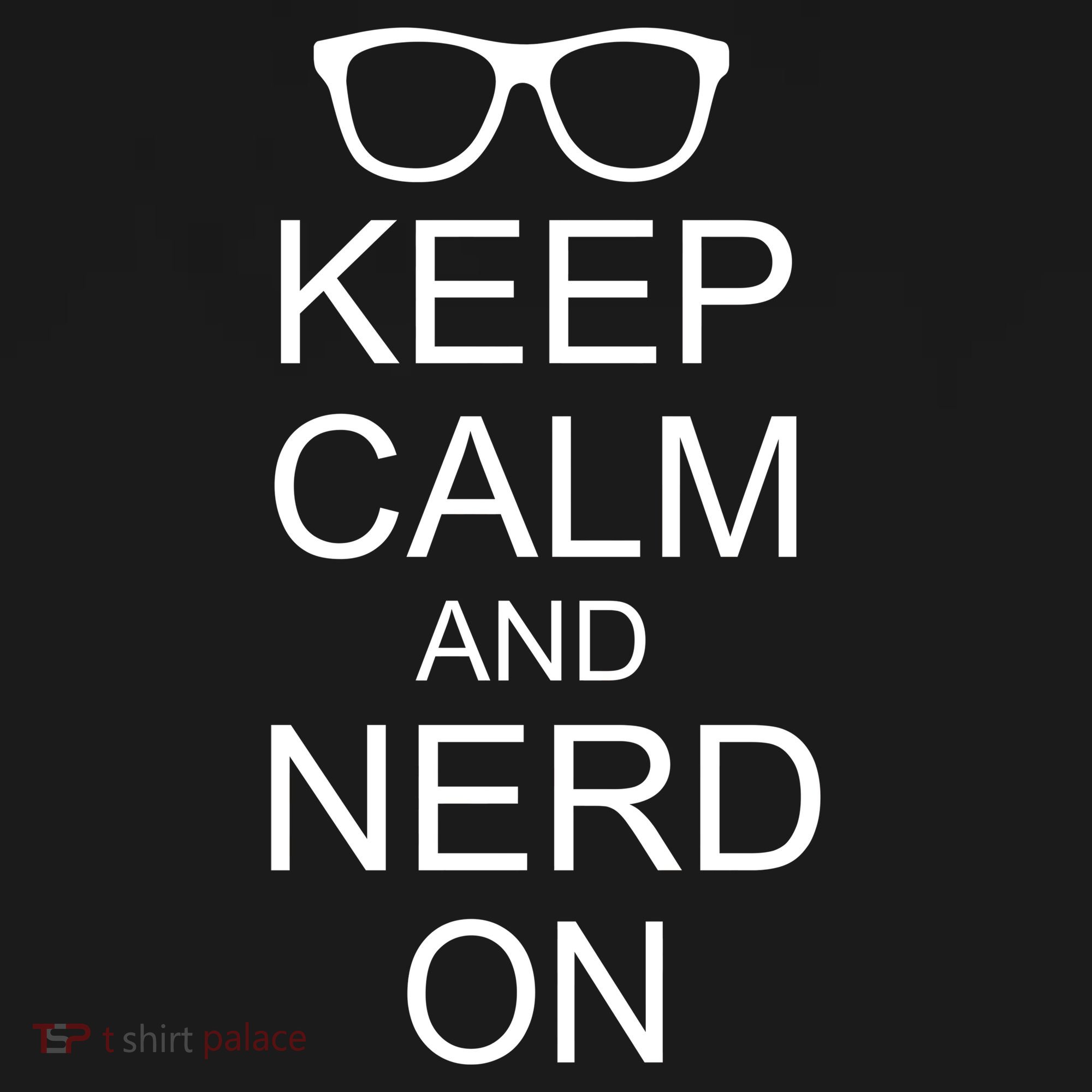 Keep Calm and Nerd On Ornament
