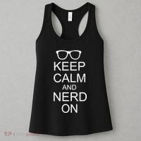 Keep Calm and Nerd On Women's Tank Top thumb 3