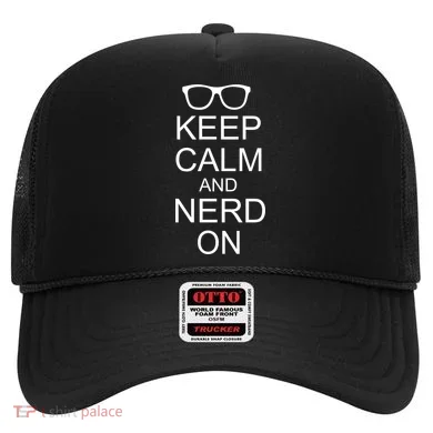 Keep Calm and Nerd On Hat
