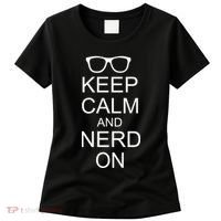 Keep Calm and Nerd On Women's T-Shirt thumb 0
