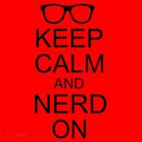 Keep Calm and Nerd On Santa Hat thumb 1