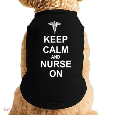 Keep Calm And Nurse On Doggie Tank