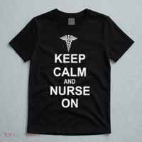 Keep Calm And Nurse On T-Shirt thumb 5