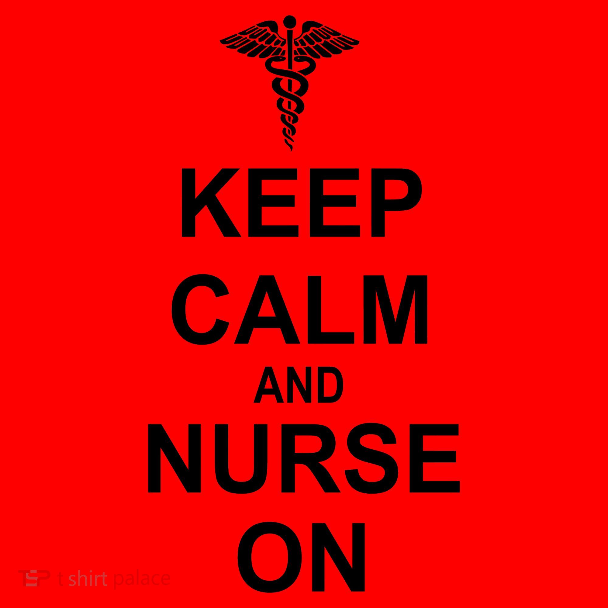 Keep Calm And Nurse On Santa Hat
