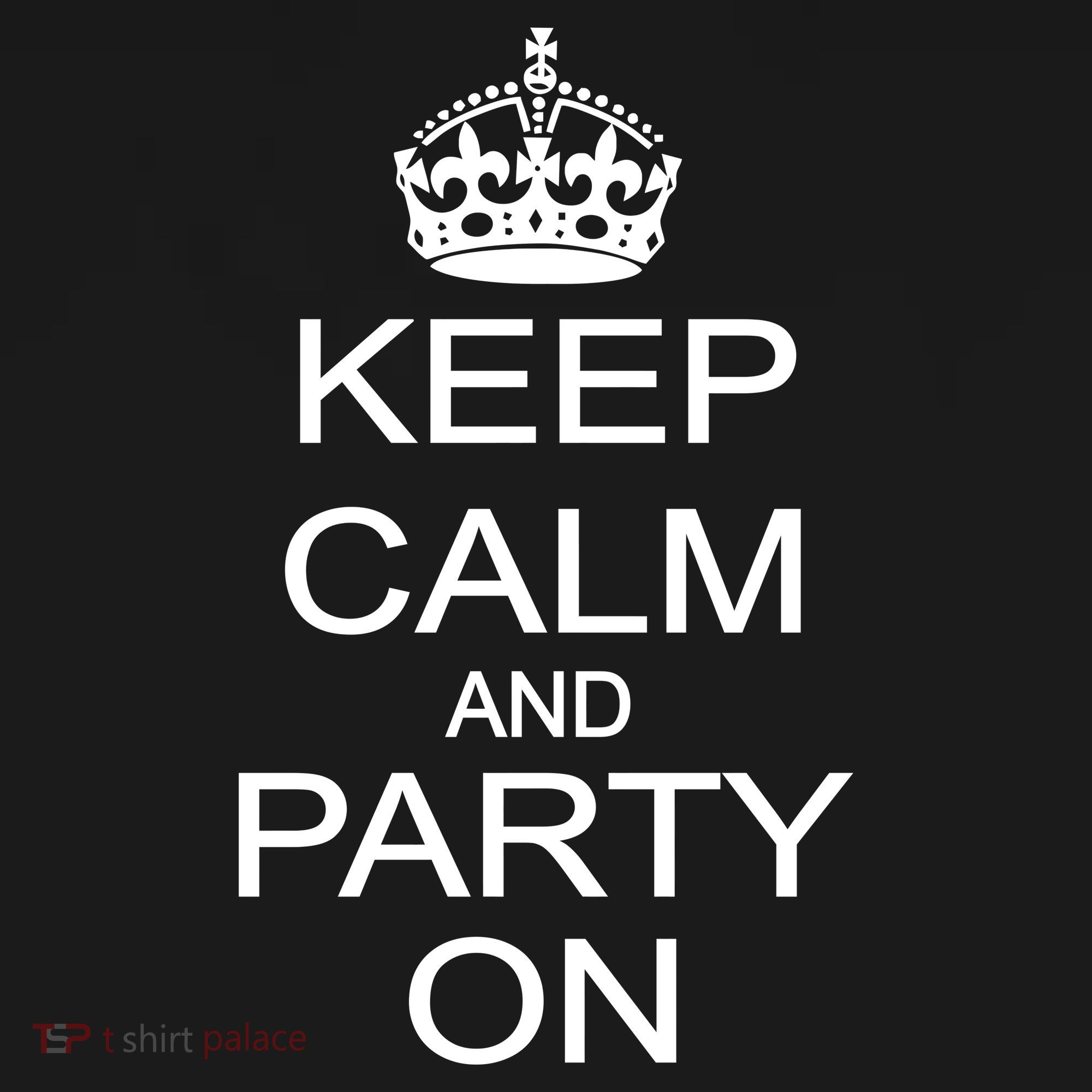 Keep Calm and Party On Hoodie