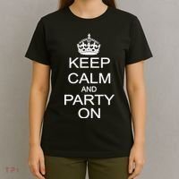 Keep Calm and Party On T-Shirt thumb 4
