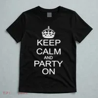 Keep Calm and Party On T-Shirt thumb 5