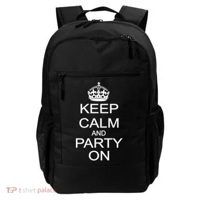 Keep Calm and Party On Backpack