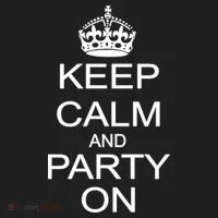 Keep Calm and Party On Tumbler thumb 3