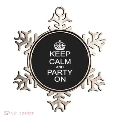 Keep Calm and Party On Ornament