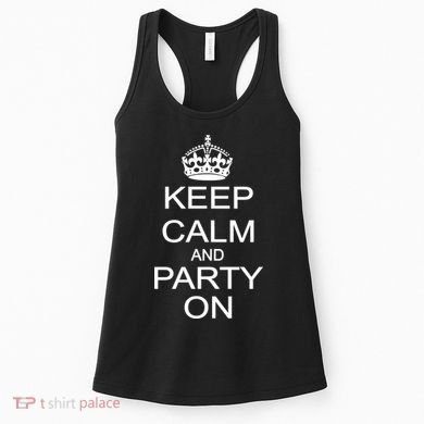 Keep Calm and Party On Women's Tank Top