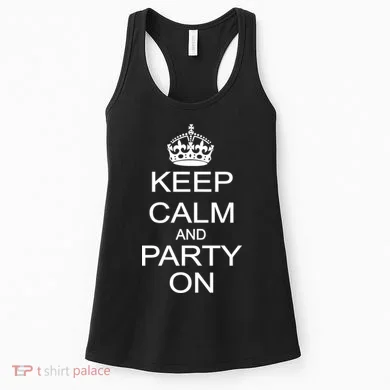 Keep Calm and Party On Women's Tank Top